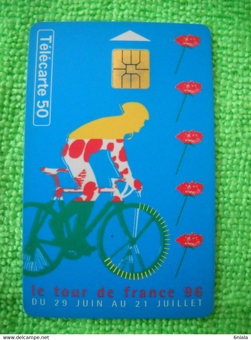 7143 Télécarte Collection TOUR DE FRANCE 29 Juin Au 21 Juillet 1996  50u  ( Recto Verso)  Carte Téléphonique - Deportes