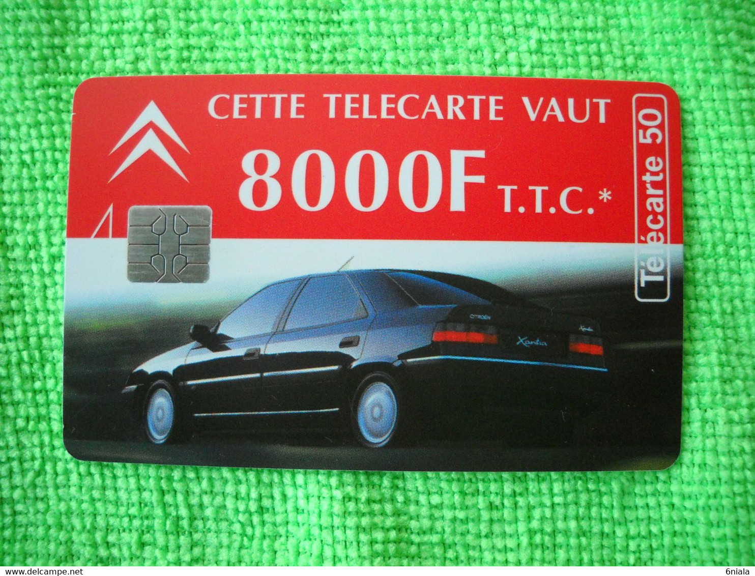 7145 Télécarte Collection CITROEN  8000 F 1996  50u  ( Recto Verso)  Carte Téléphonique - Cars