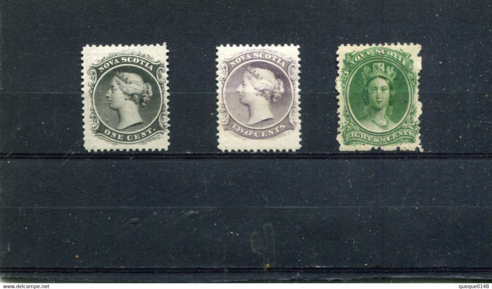 Nouvelle-Ecosse 1860 Yt 5-6 8 * - Unused Stamps