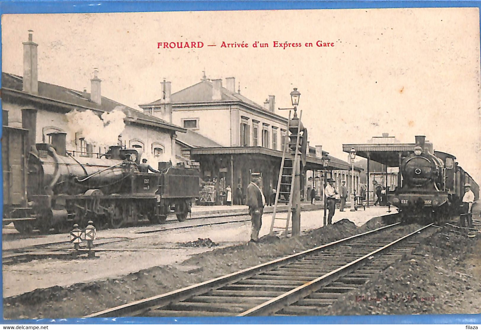 54 - Meurthe Et Moselle - Frouard - Arrivee D'un Express En Gare  (N4883) - Frouard