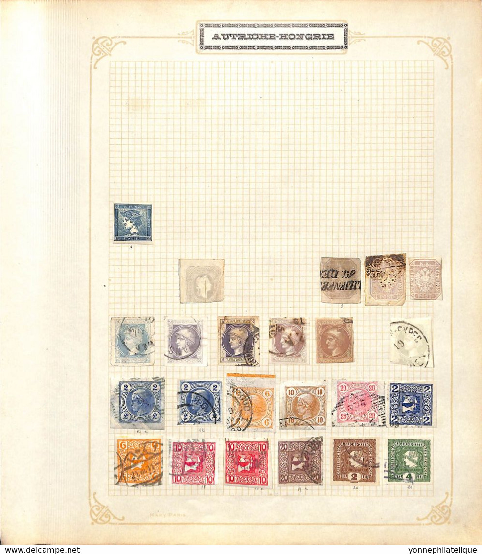 AUTRICHE - Collection timbres neufs et oblitérés dont série765/768 -voir tous les scans- cote importante