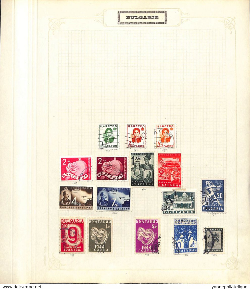 BULGARIE - Collection timbres neufs et oblitérés -  -voir tous les scans-