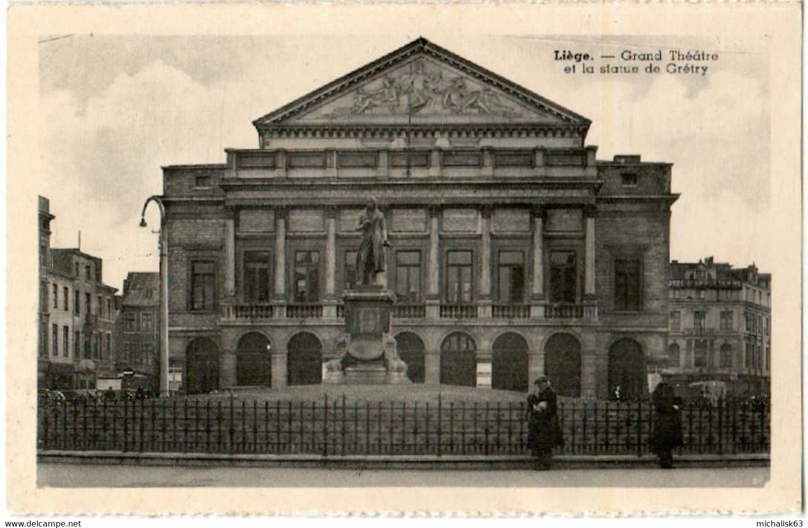 41hf 1510 LIEGE - GRAND THEATRE - Lüttich