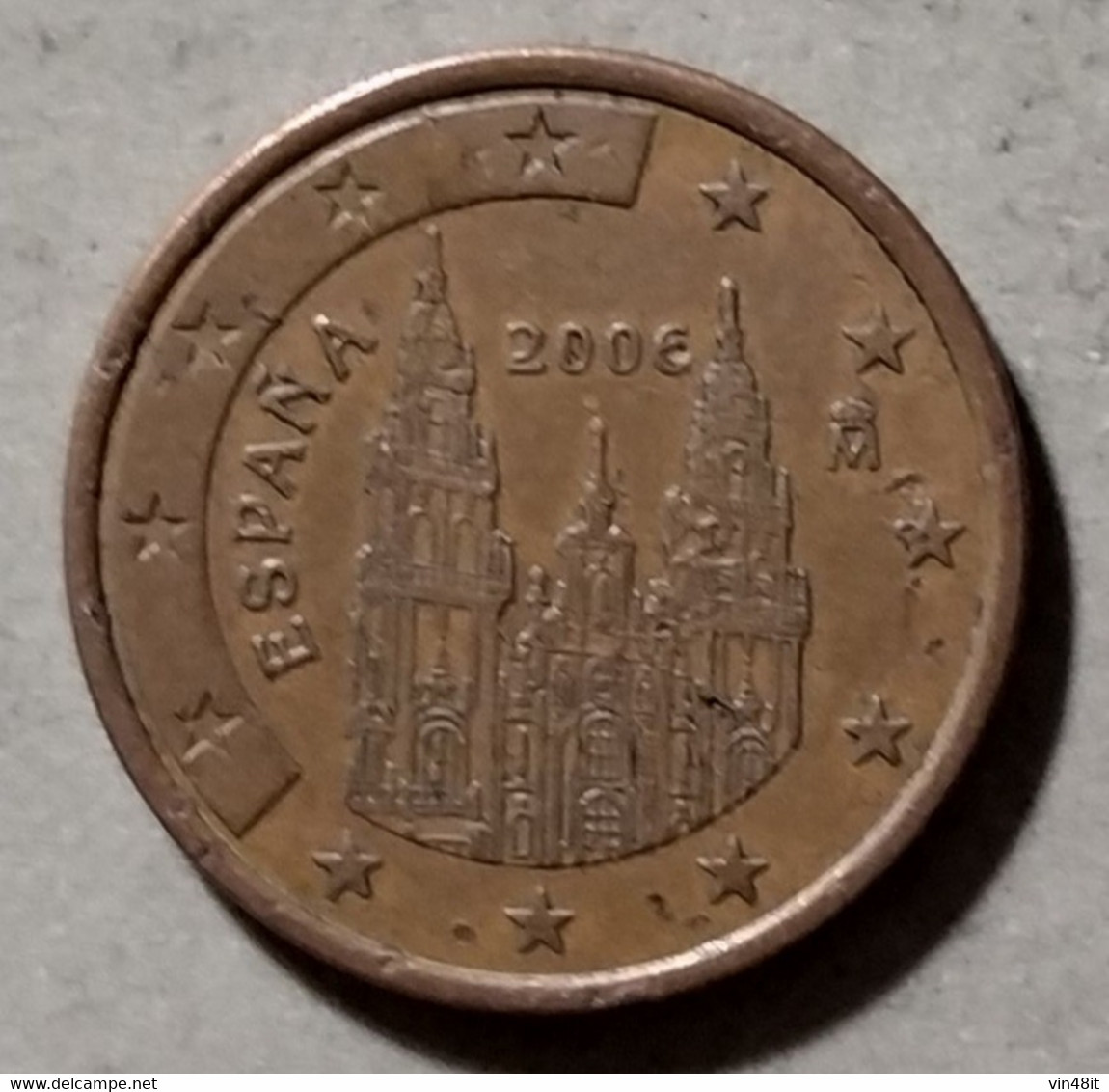 2006 - SPAGNA - MONETA IN EURO - DEL VALORE DI 5 CENTESIMI - USATA - Spanien