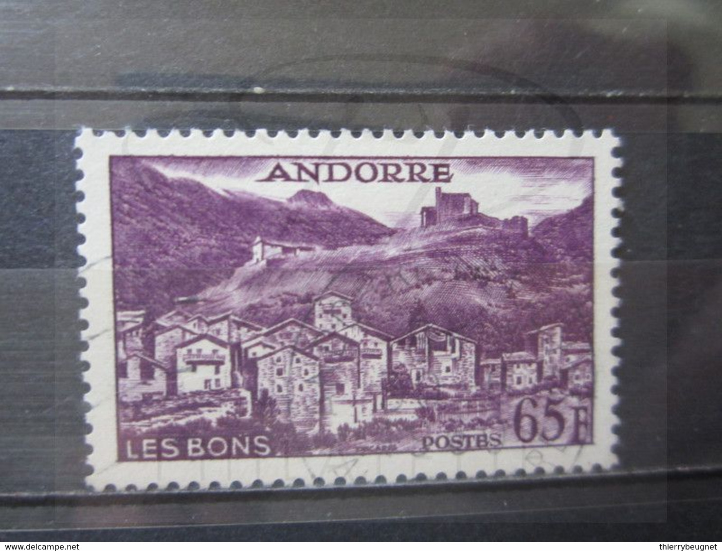 VEND BEAU TIMBRE D ' ANDORRE FRANCAIS N° 152A !!! - Gebraucht