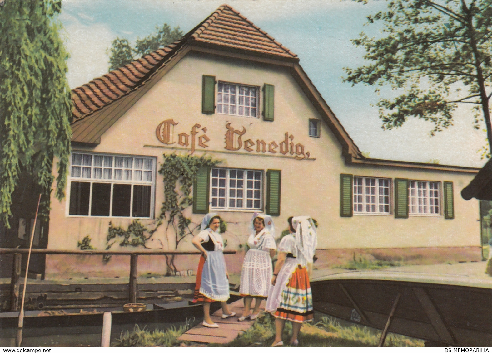 Spreewald , Blota - Cafe Venedig , Trachten - Luebben (Spreewald)