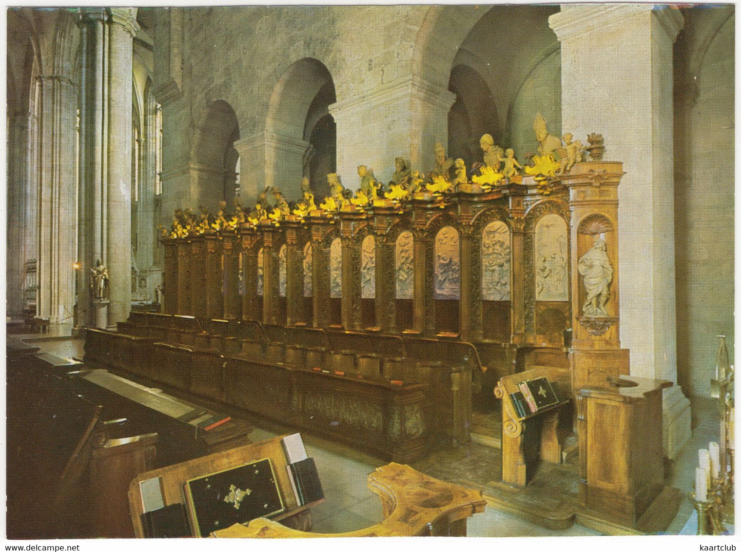 Heiligenkreuz - Zisterzienser Abtei / NÖ. - Stiftskirche, Chorgestühl V. Giuliani 1708 - (Austria) - Heiligenkreuz