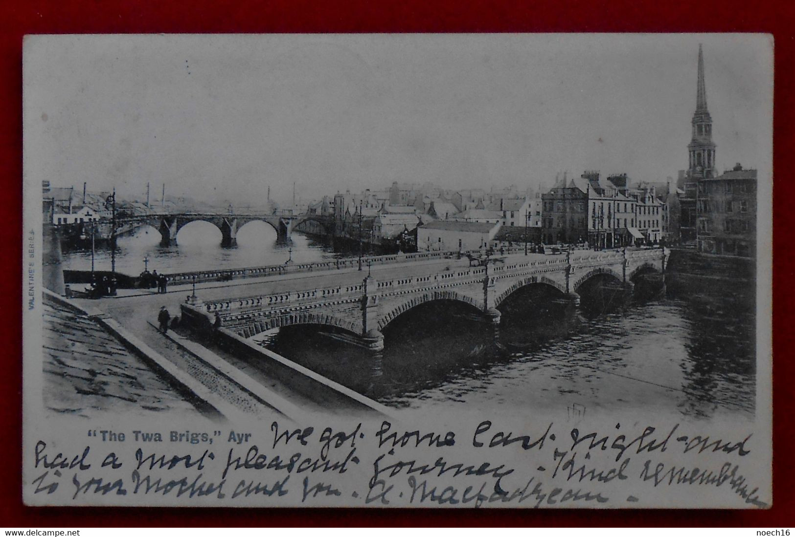 CPA 1902  Ayr  "The Twa Brigs" - Ayrshire