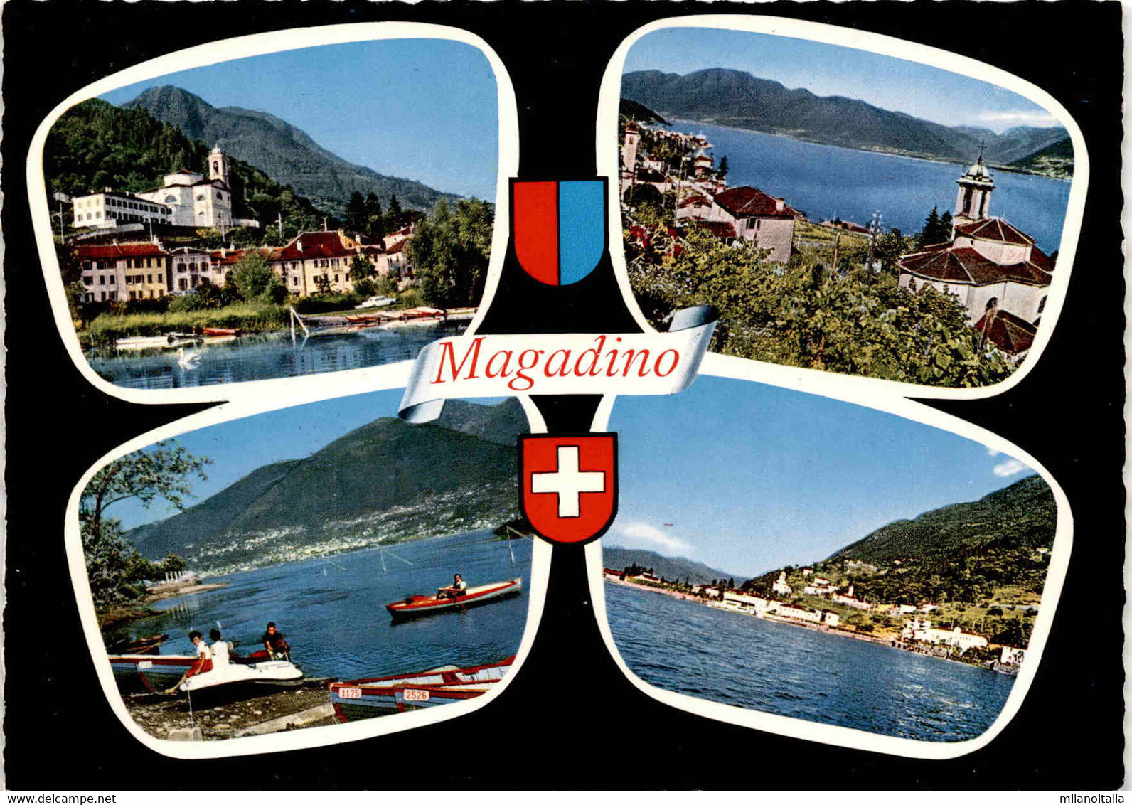 Magadino - 4 Bilder ('6123) * 18. 7. 1980 - Magadino