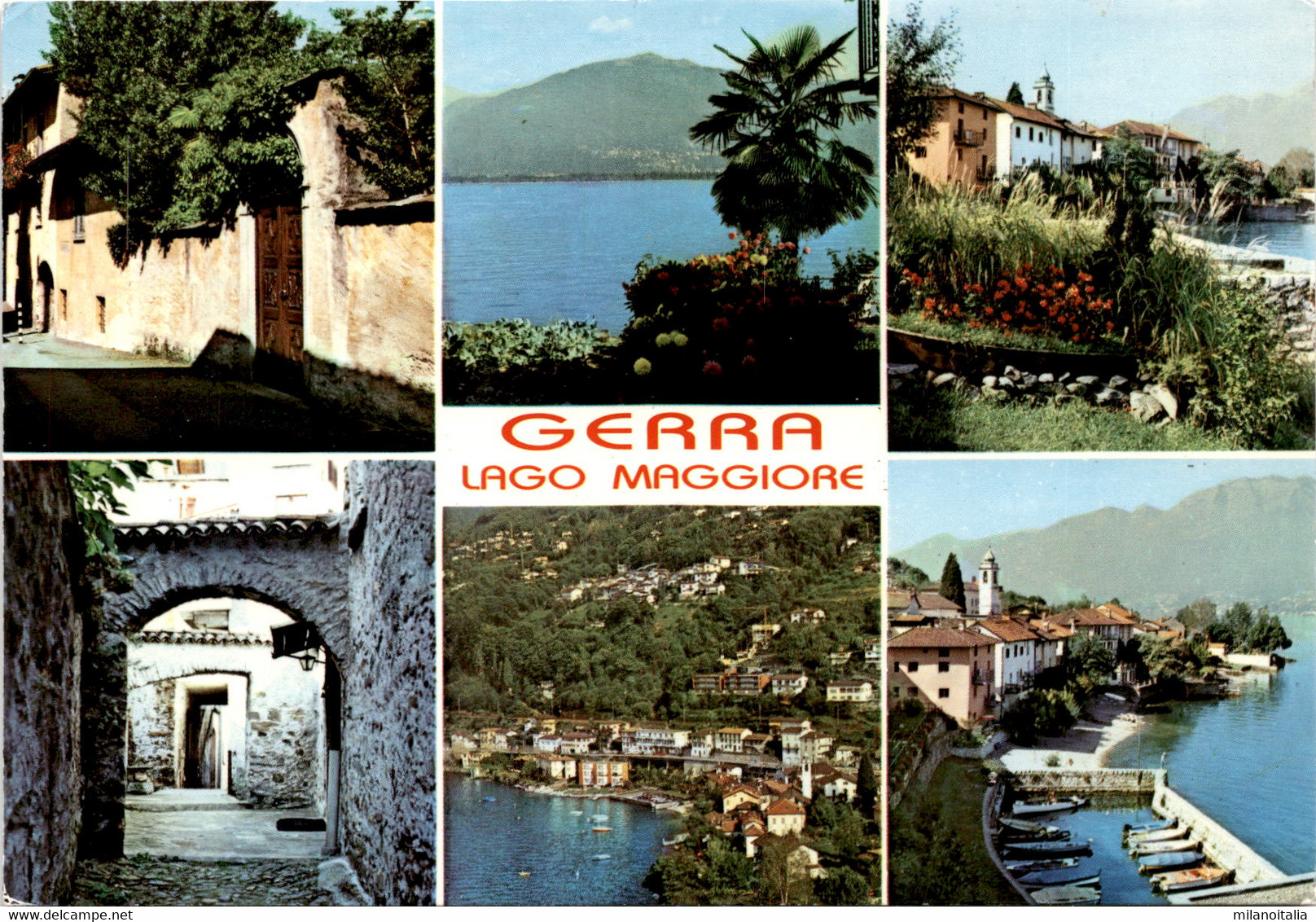 Gerra - Lago Maggiore - 6 Bilder (18056) * 13. 7. 1985 - Cugnasco-Gerra