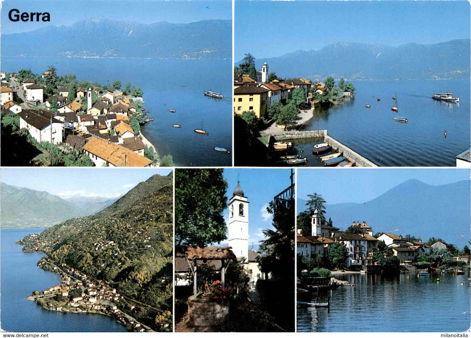 Gerra-Gamborogno - Lago Maggiore - 5 Bilder (9817) * 7. 4. 1993 - Cugnasco-Gerra