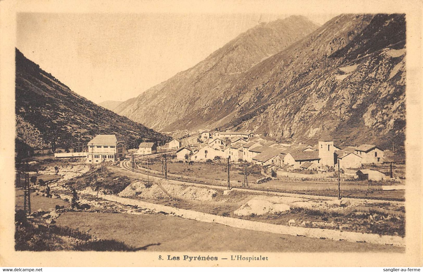 CPA 09 LES PYRENEES L'HOSPITALET - Sonstige & Ohne Zuordnung