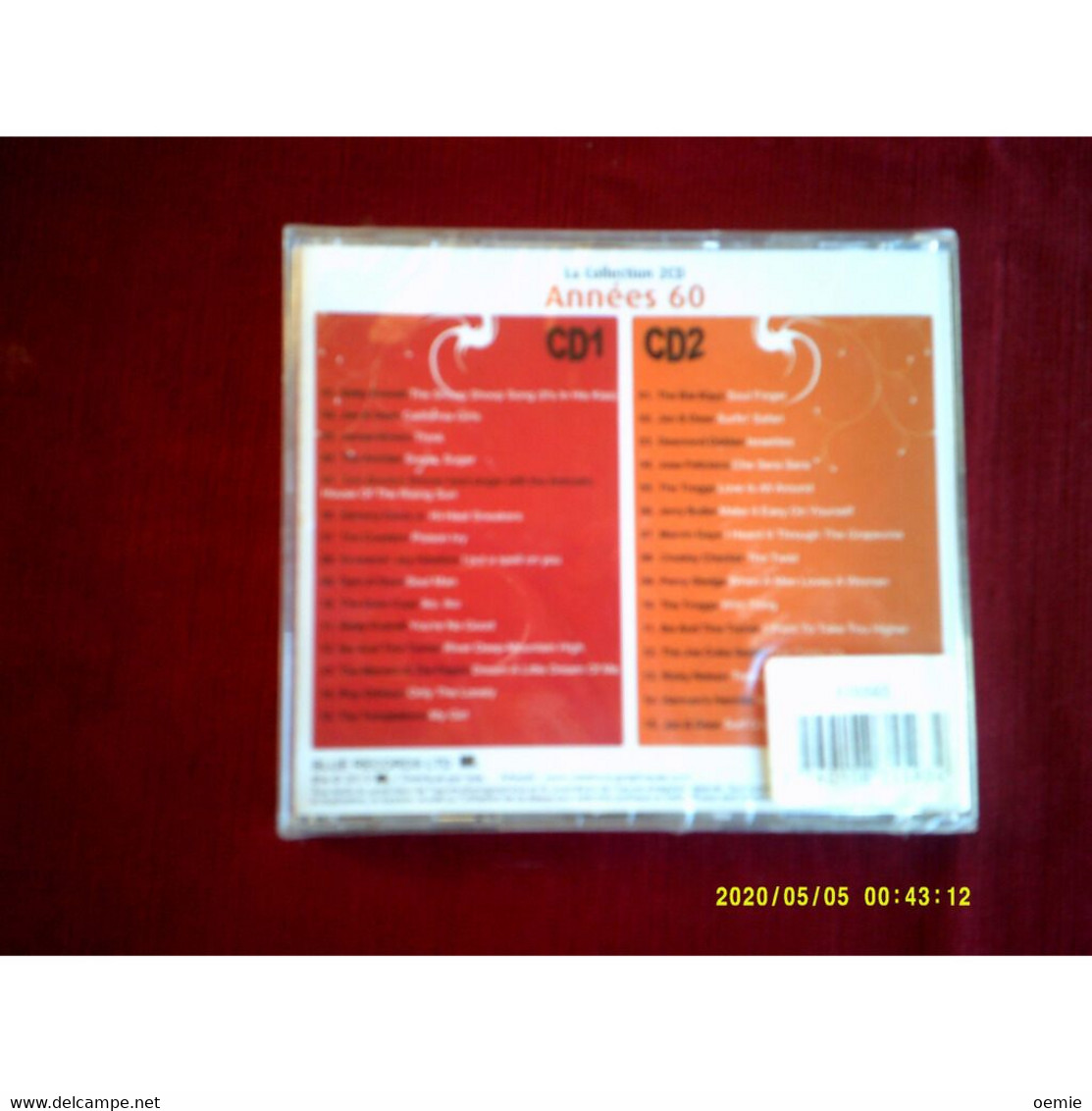 ANNEES 60    //   2 CD  NEUF SOUS CELLOPHANE  30 TITRES - Compilaties