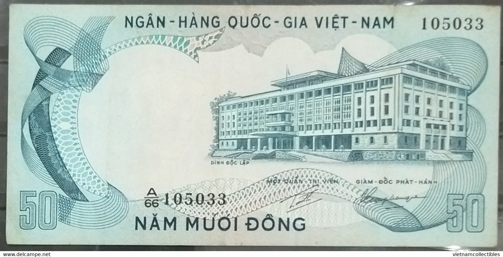 South Viet Nam Vietnam 50 Dông Horse EF Banknote Note 1972 - Pick # 30 / 02 Photos - Vietnam