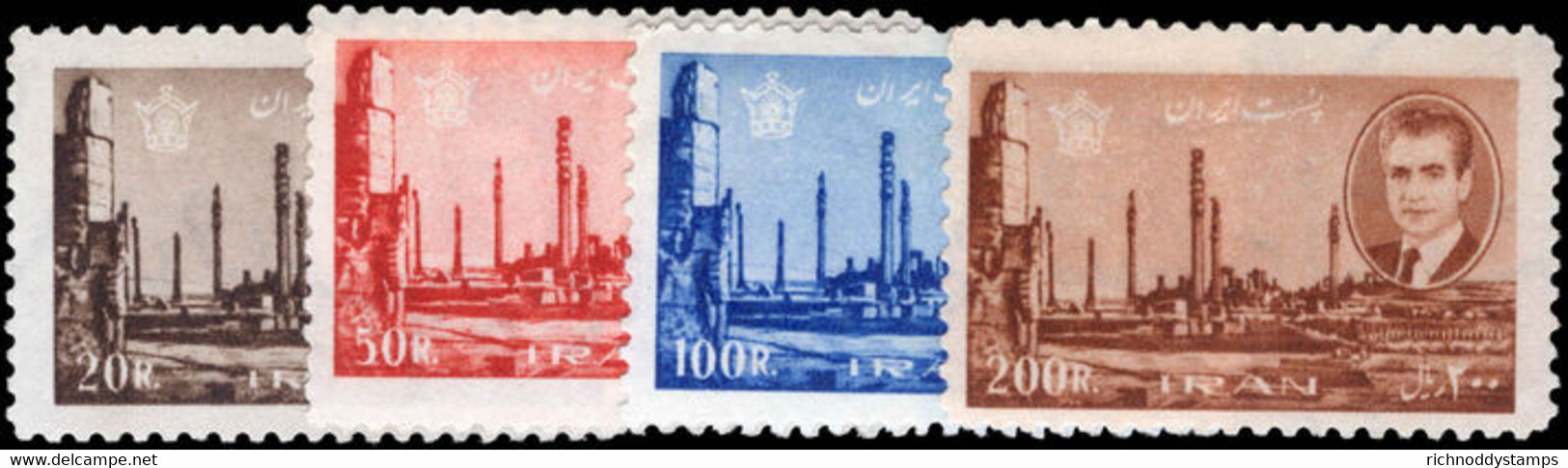 Iran 1966 Top 4 Values Unmounted Mint. - Iran