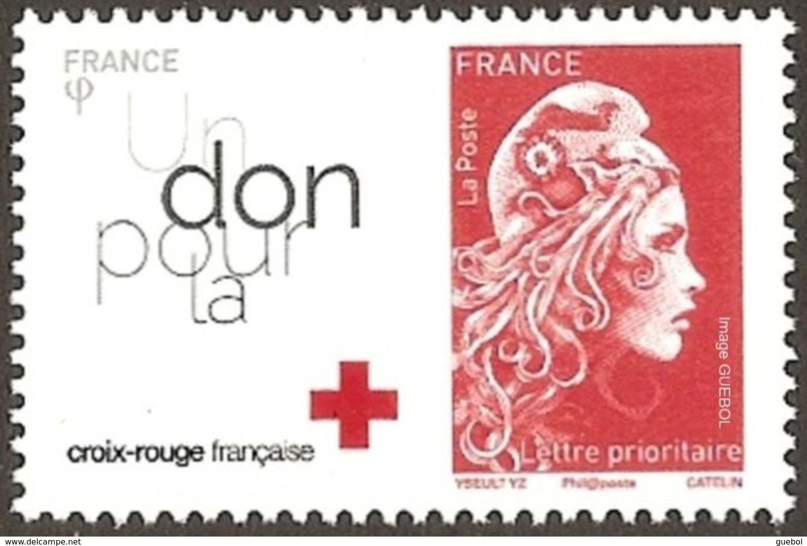 France N° 5283_A ** Marianne L'Engagée - Don Pour La Croix-rouge - Ungebraucht