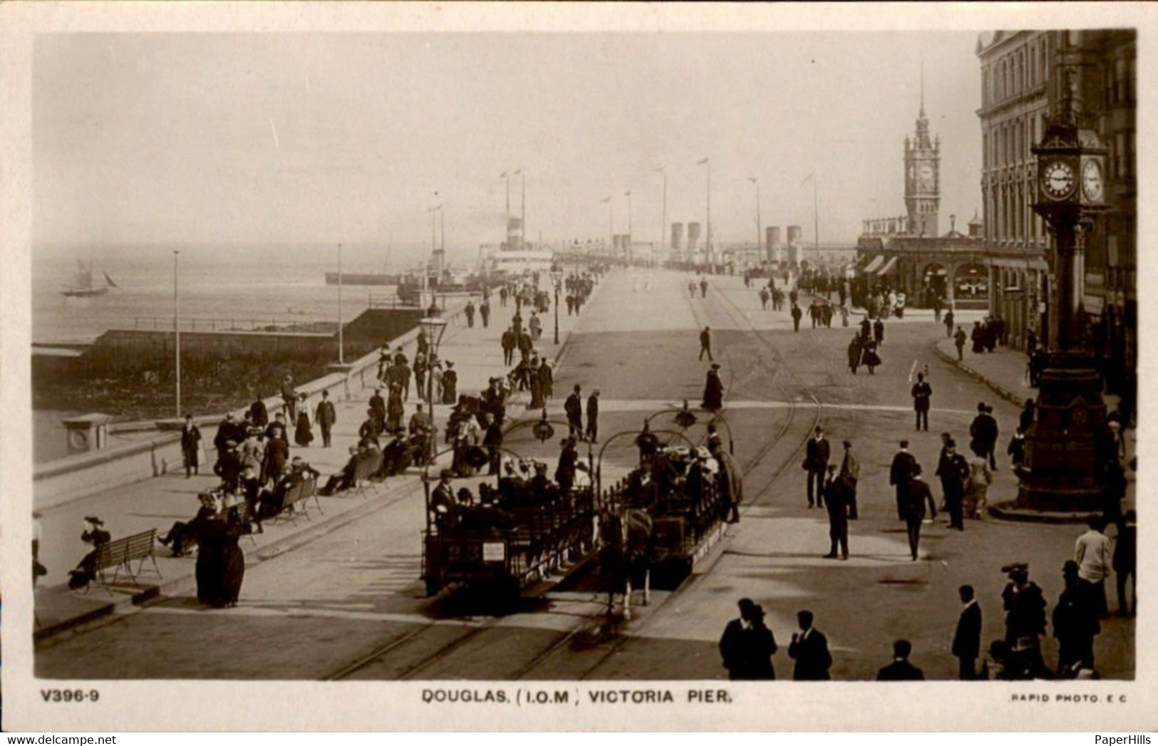 Great Britain - Douglas - Victoria Pier - 1920 - Other & Unclassified