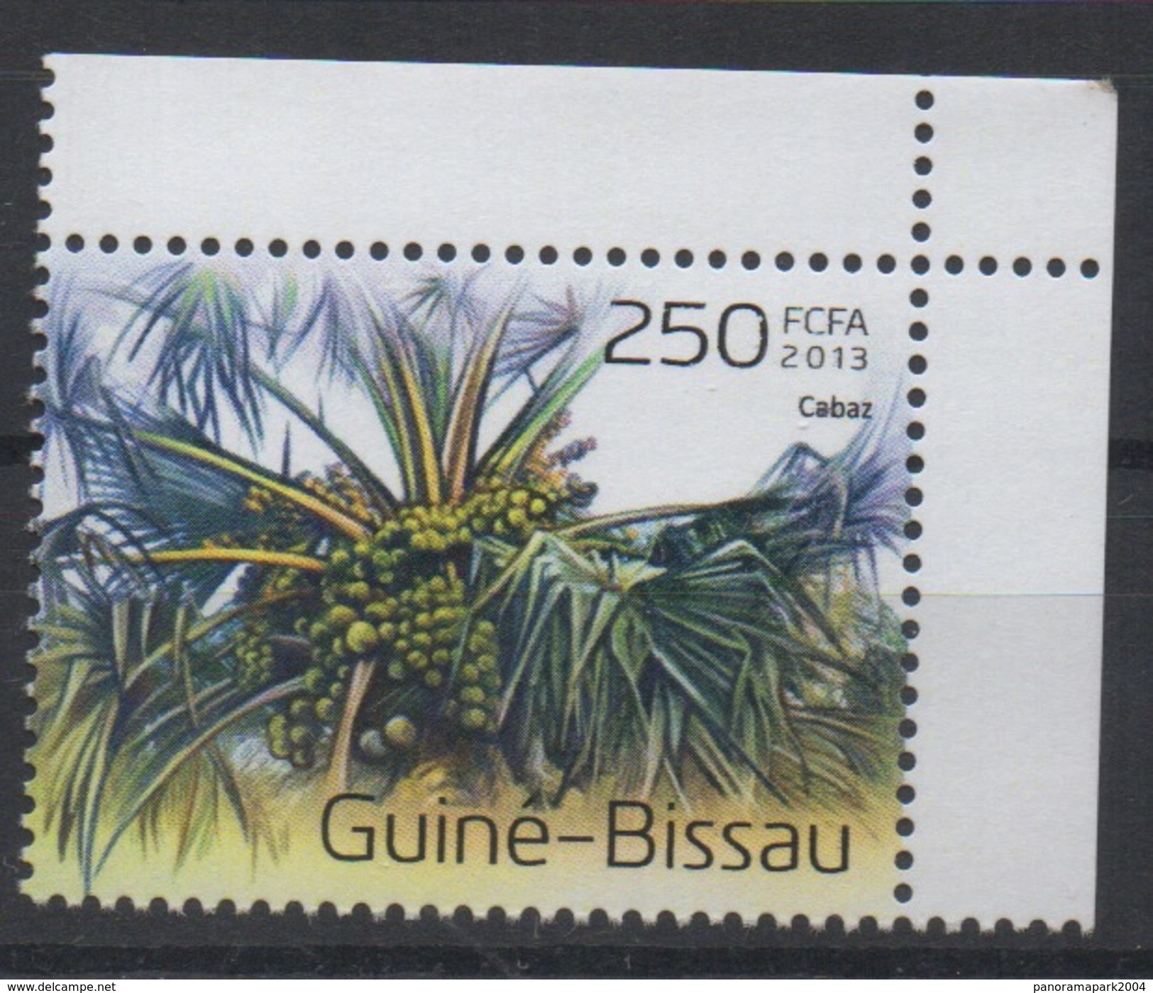 Guiné-Bissau Guinea Guinée Bissau 2013 Mi. ? Cabaz Flora Flore Baum Tree Fruit Frucht - Arbres