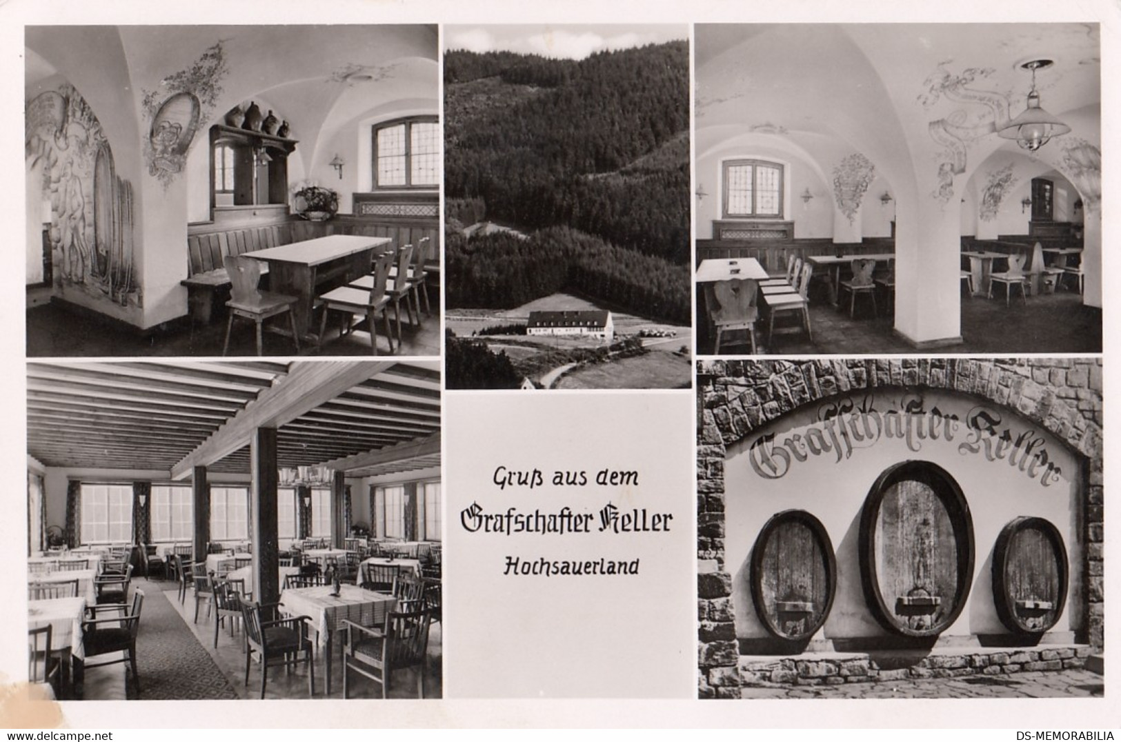 Graftschaft Sauerland - Graftschafter Keller , Mergelsberg & Manns 1956 - Schmallenberg