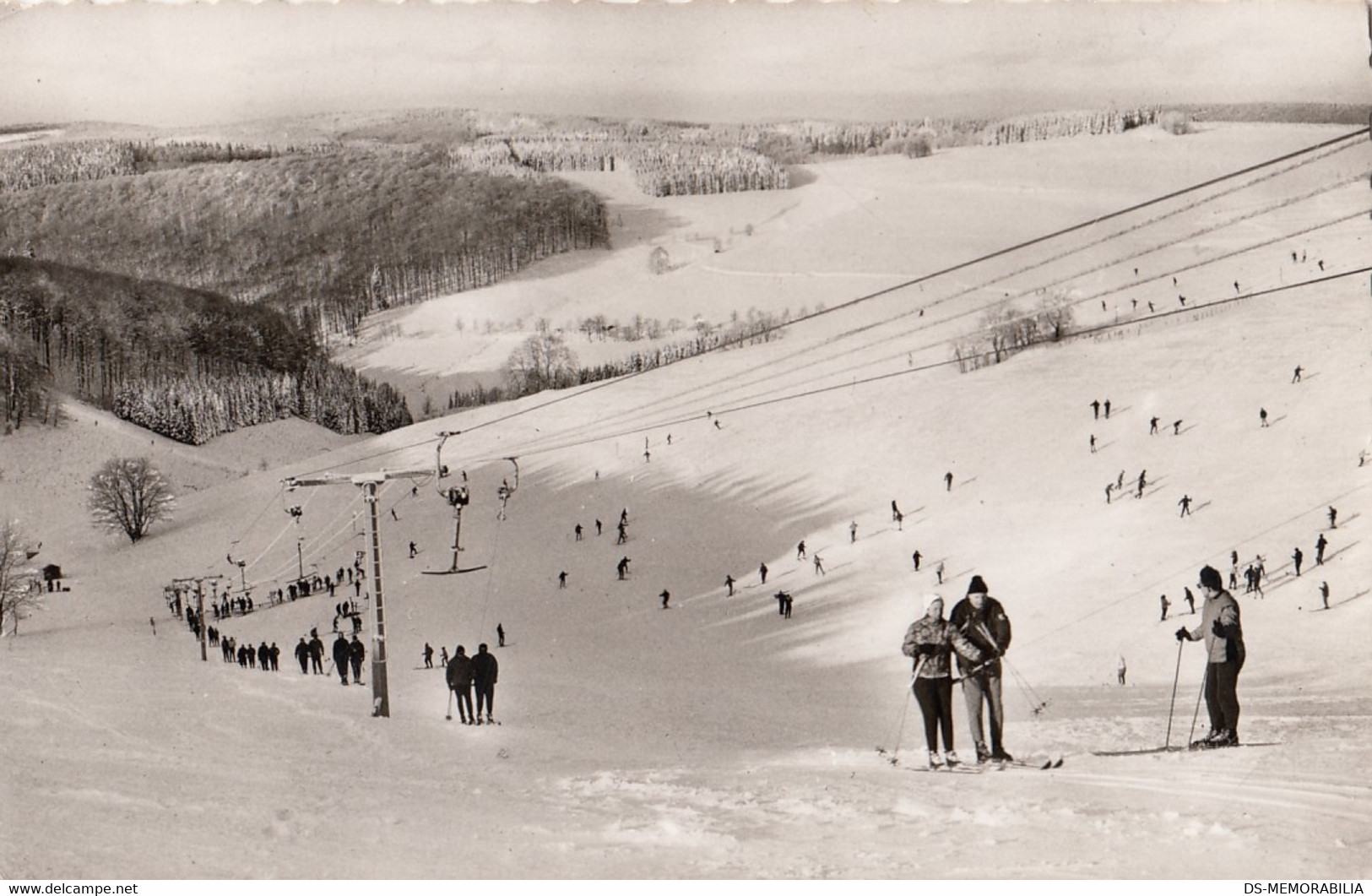 Altastenberg Hochsauerland - Hotel Pension Morchen , Ski Lift 1964 - Winterberg