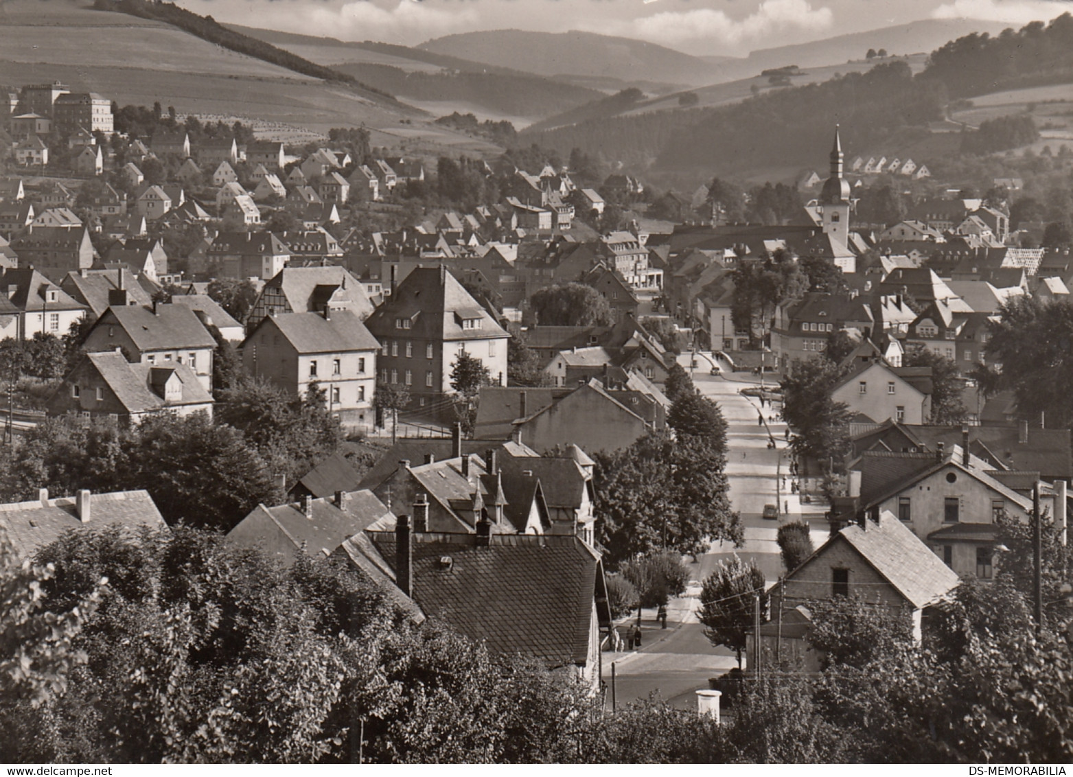 Meschede Sauerland - Blick Auf Die Stadt Mit Krankenhaus , Hospital - Meschede