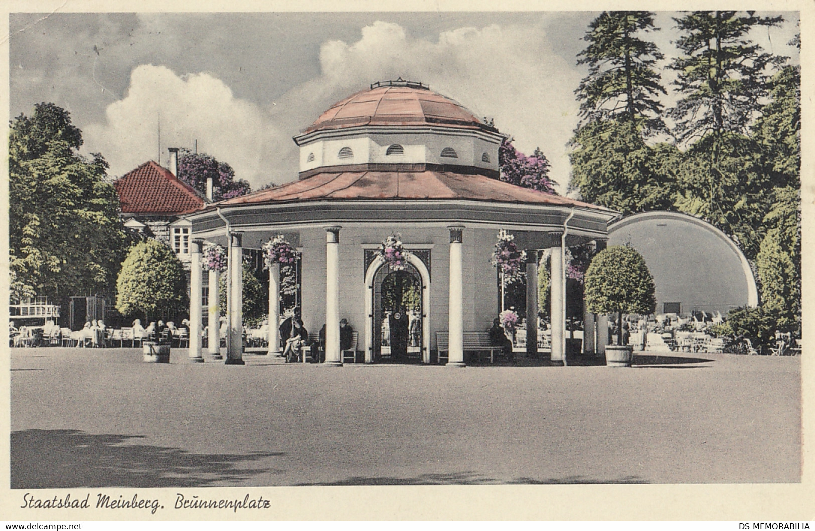 Bad Meinberg - Brunnenplatz 1952 - Bad Meinberg