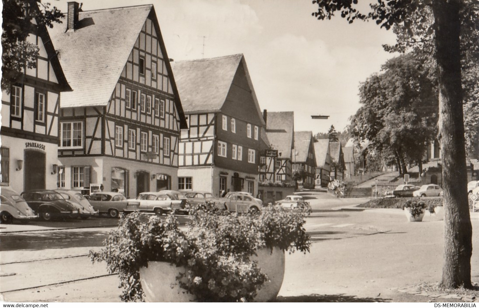 Hilchenbach - Marktplatz 1965 - Hilchenbach