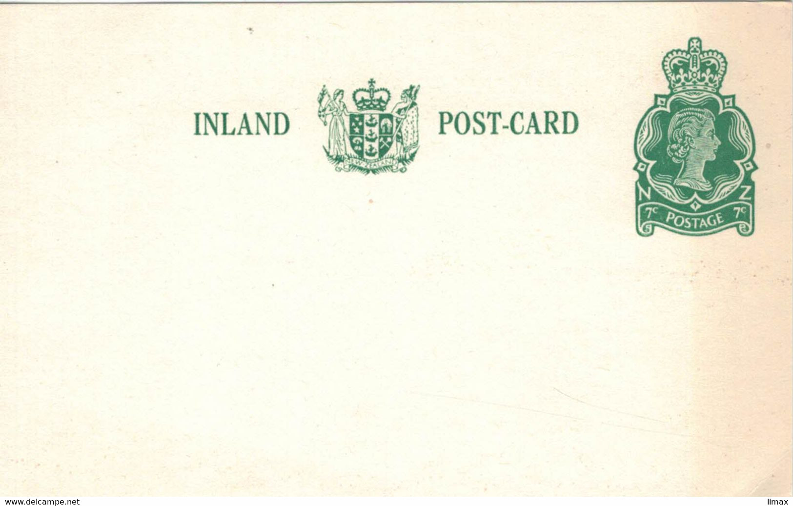 Ganzsache NZ Postage 7 C - Elisabeth - Postal Stationery