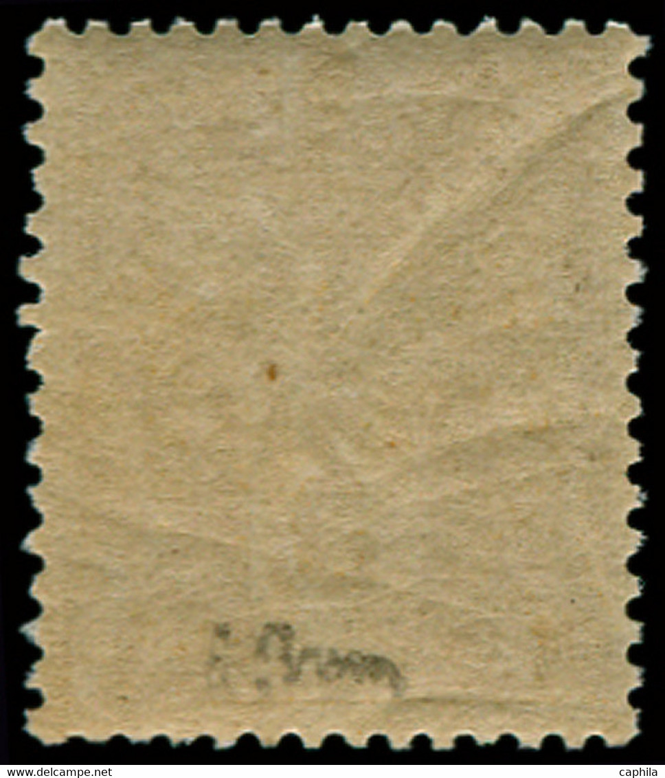 ** FRANCE - Poste - 86, Signé Brun: 3c. Bistre-jaune - 1876-1898 Sage (Type II)