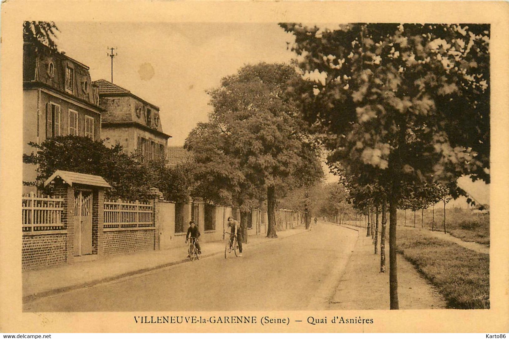 Villeneuve La Garenne * Quai D'asnières - Villeneuve La Garenne