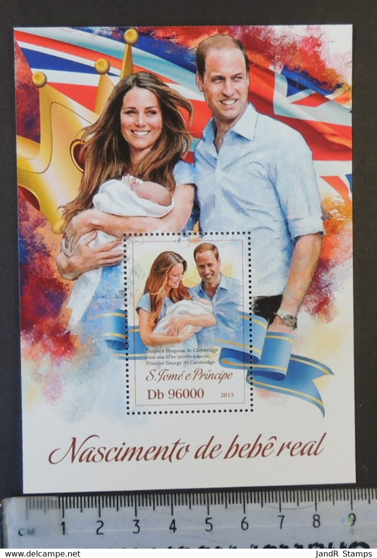 St Thomas 2013 Royal Baby Prince George William Kate Royalty Women Children S/sheet Mnh - Full Sheets & Multiples