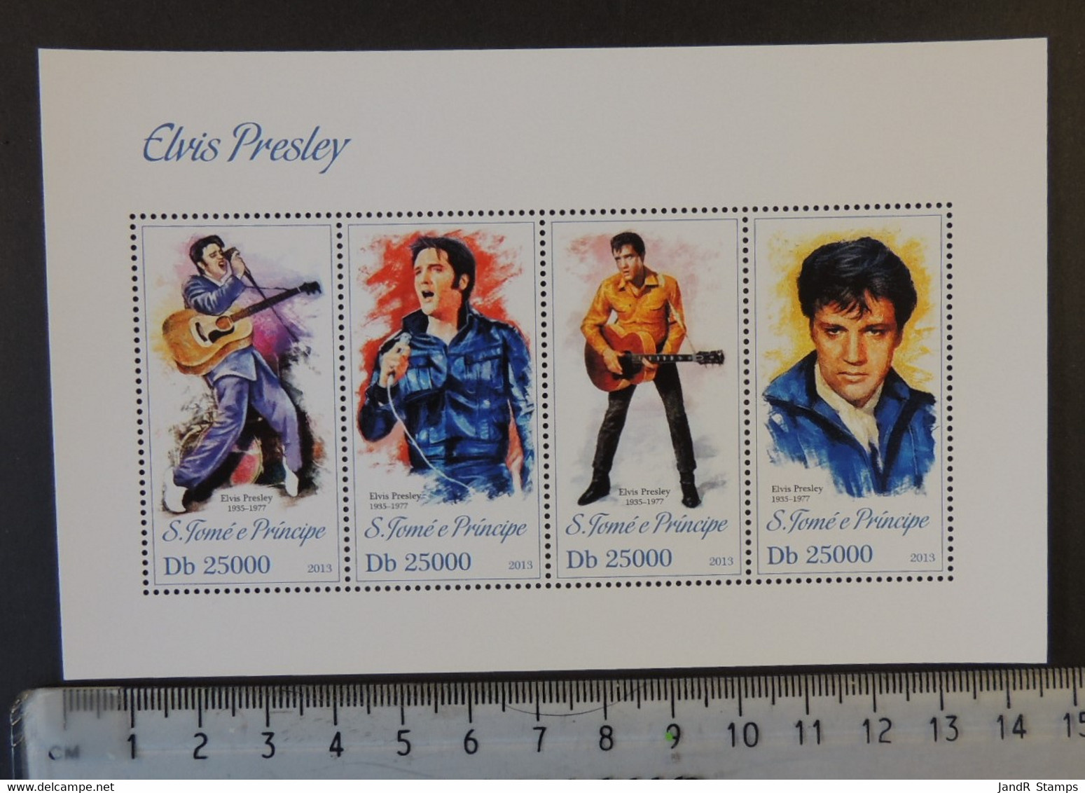 St Thomas 2013 Elvis Presley Cinema Music M/sheet Mnh - Feuilles Complètes Et Multiples