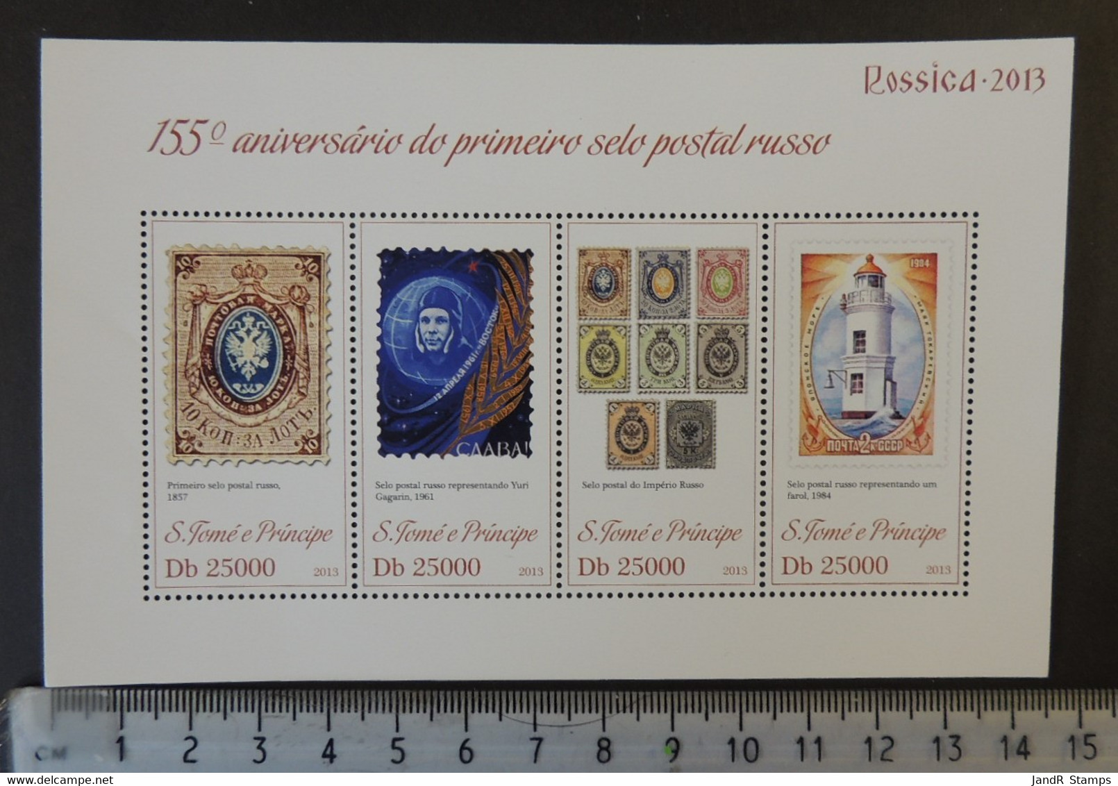 St Thomas 2013 Rossica Russian Stamps Postal Gagarin Space Lighthouses M/sheet Mnh - Full Sheets & Multiples