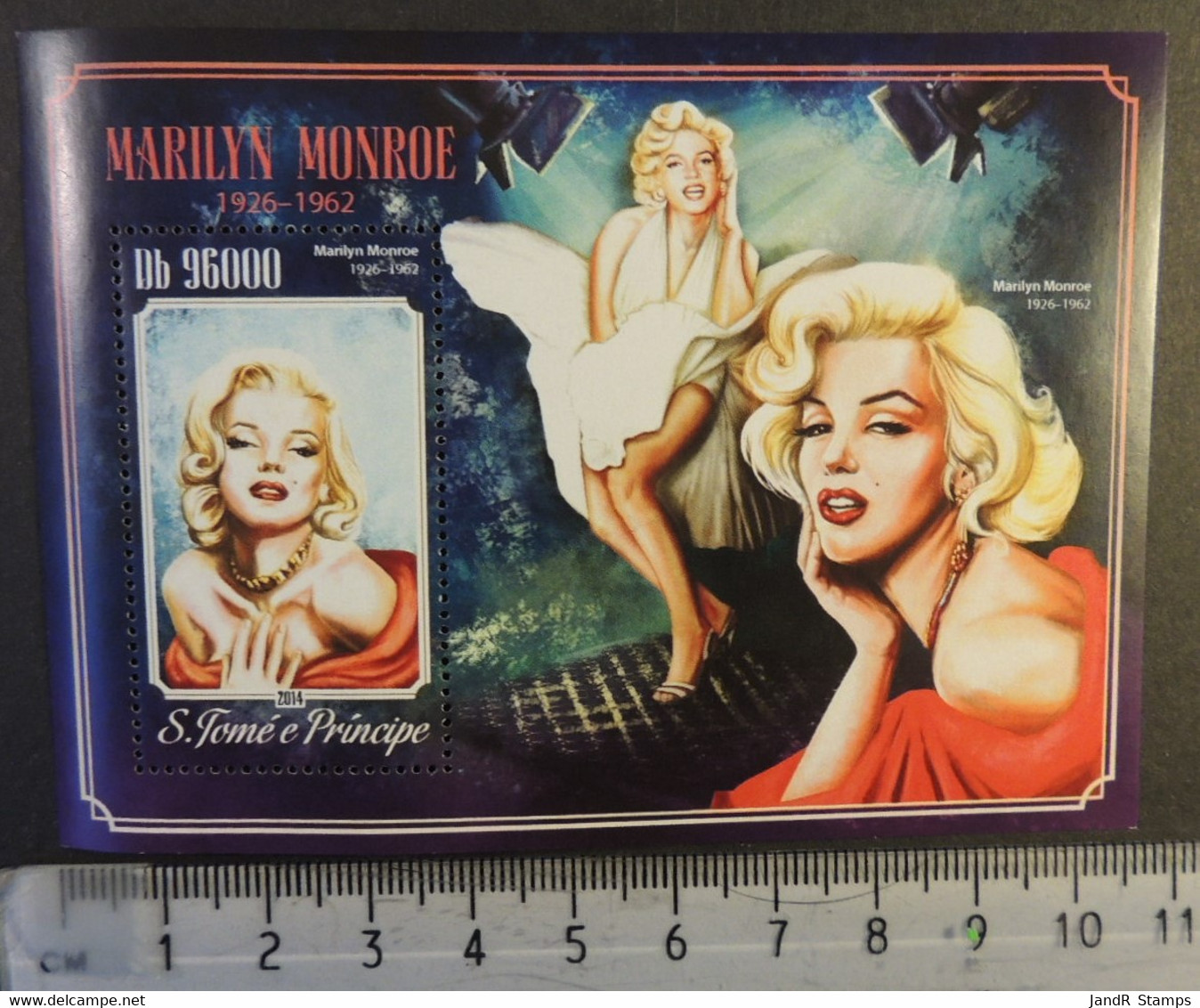 St Thomas 2014 Marilyn Monroe Cinema Music Women S/sheet Mnh - Feuilles Complètes Et Multiples