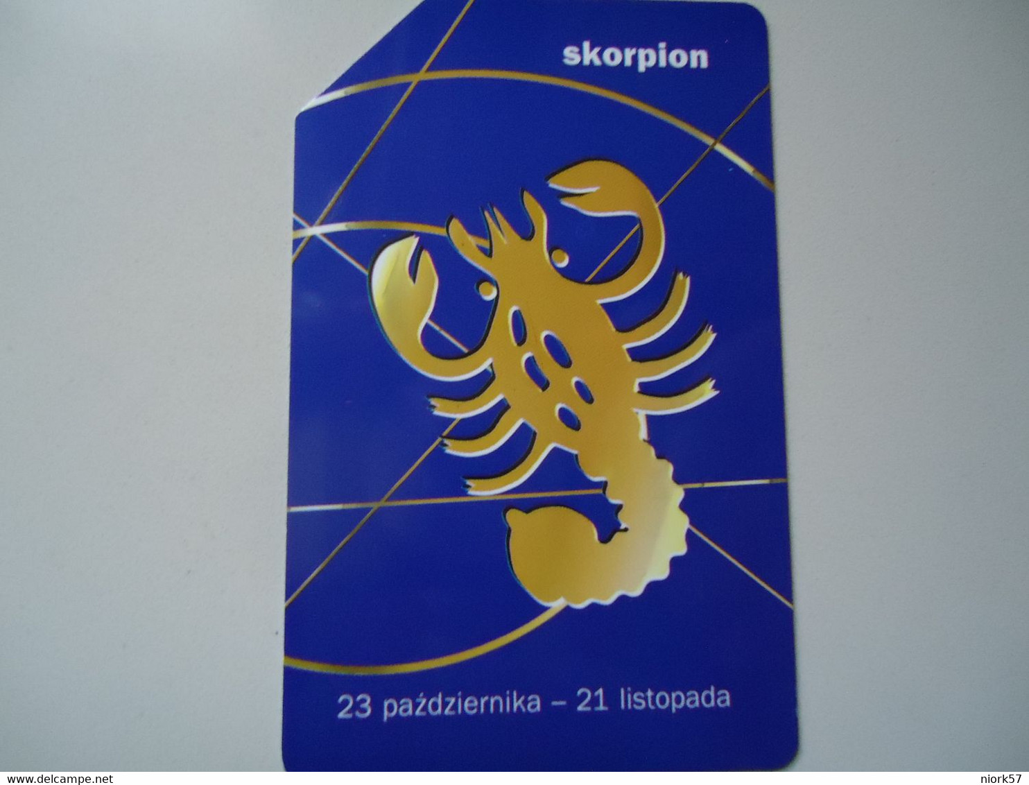 POLAND     USED CARDS   ZODIAC  ZODIAC SIGNS - Zodiac