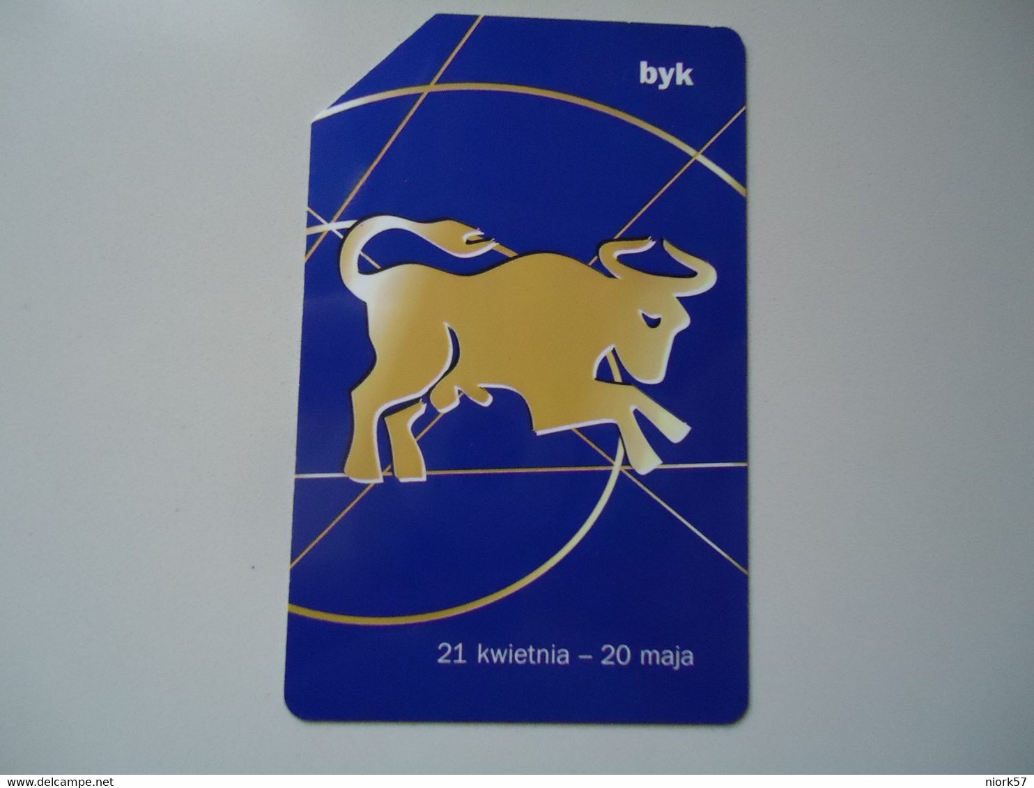 POLAND     USED CARDS   ZODIAC  ZODIAC SIGNS - Zodiaco