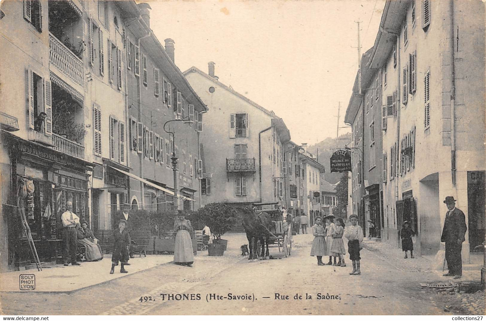 74-THONES- RUE DE LA SAÔNE - Thônes