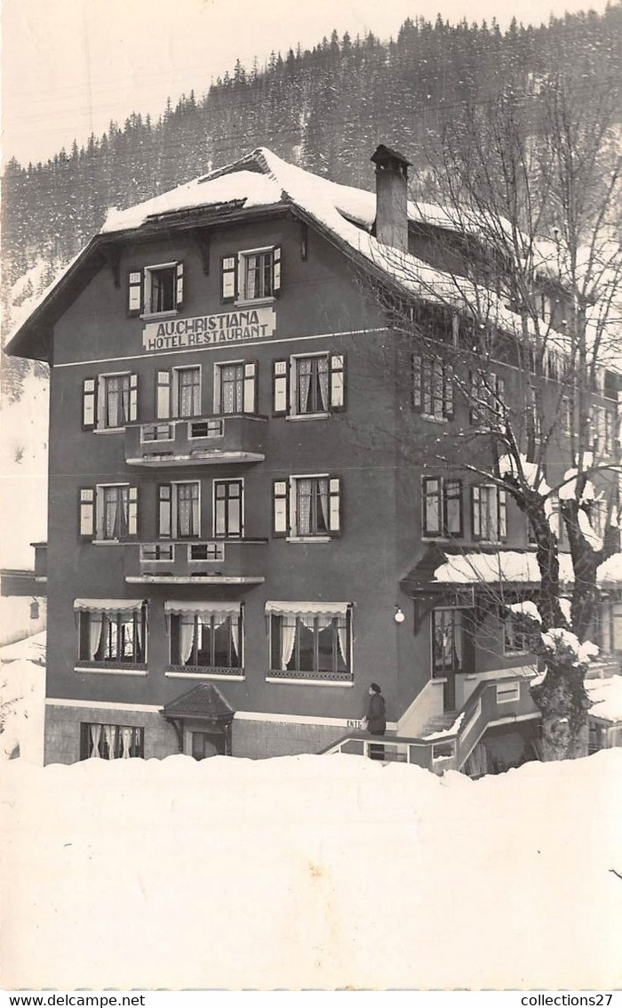 74-LA-CLUSAZ- L'HÔTEL CHRISTIANIA - La Clusaz