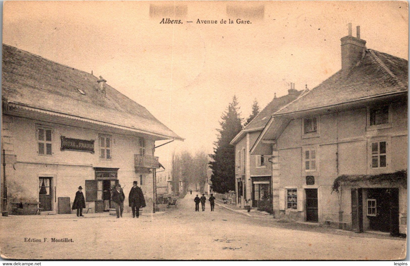 73 - ALBENS --  Avenue De La Gare - Albens