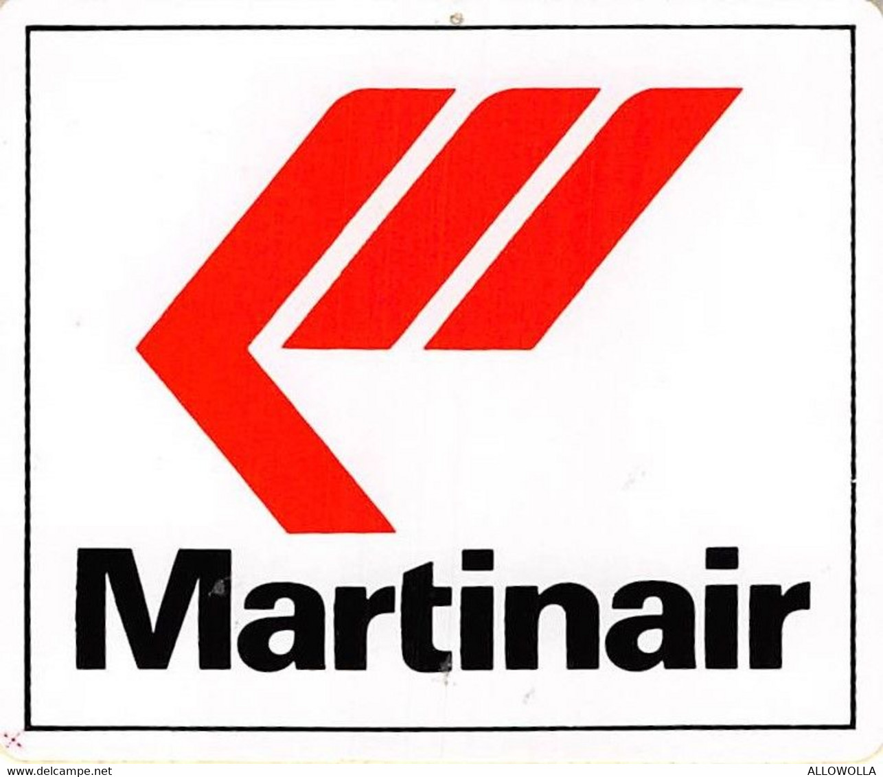12503 " MARTINAIR " ZELFKLEVEND-AUTOADESIVO  Cm. 5,8 X 6,7 - Aufkleber