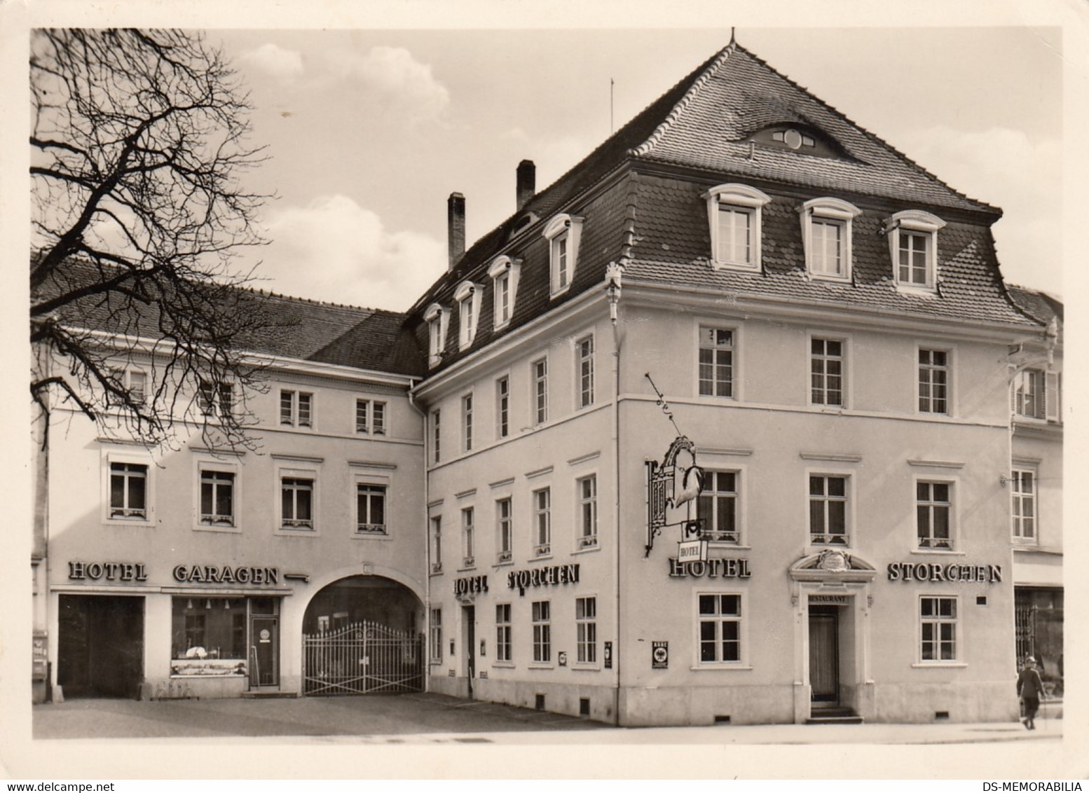 Lorrach - Hotel Restaurant Storchen 1956 - Loerrach
