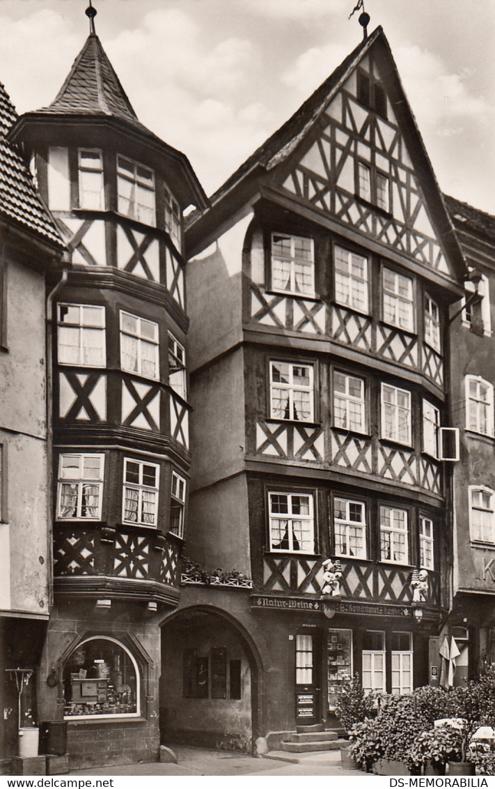 Wertheim Am Main - Kaffee Hahn Am Marktplatz 1955 - Wertheim