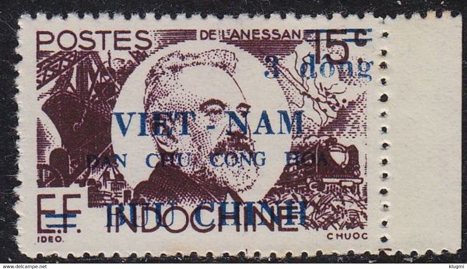 VIETNAM [1945] MiNr 0040 ( OG/no Gum ) - Vietnam