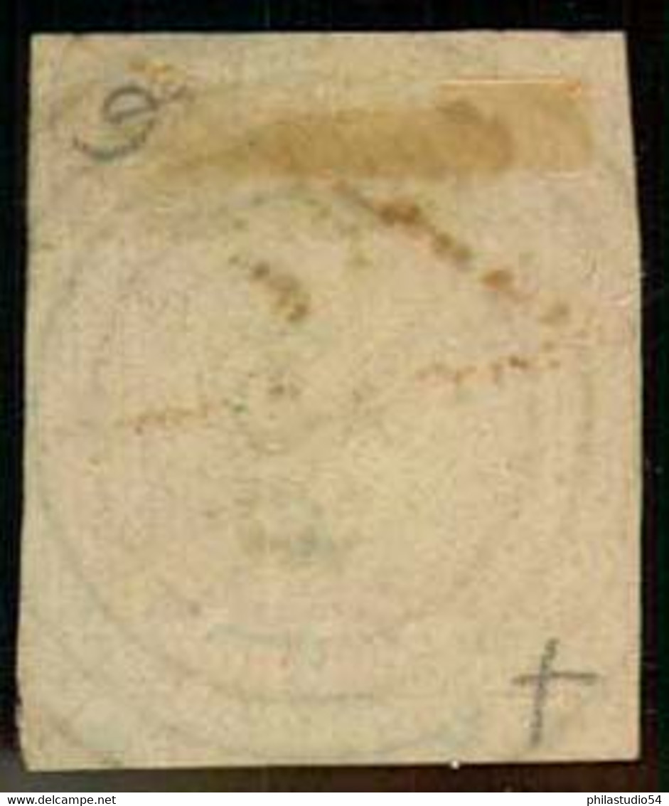 1857, Nummernstempel "826",LENNEP AUF 1 Sgr. - Mchel 8 - Oblitérés