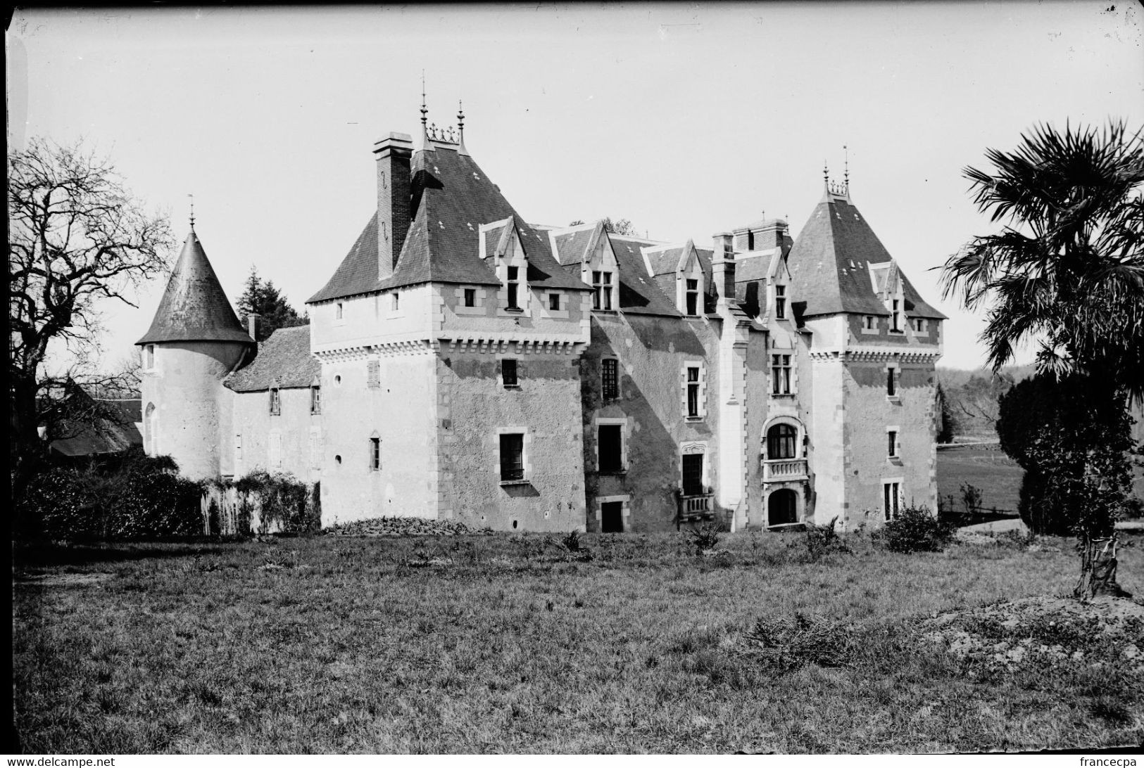 PN - 103 - INDRE - PRISSAC - Chateau De La Garde Giron  - Original Unique - Plaques De Verre