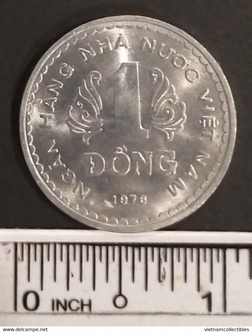 Viet Nam Vietnam 1 Dong UNC Coin 1976 / 2 Photos - Viêt-Nam