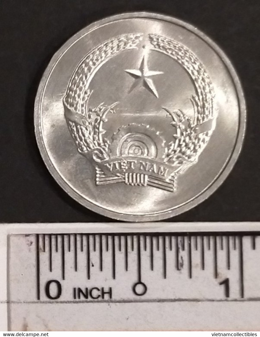 Viet Nam Vietnam 1 Dong UNC Coin 1976 / 2 Photos - Vietnam
