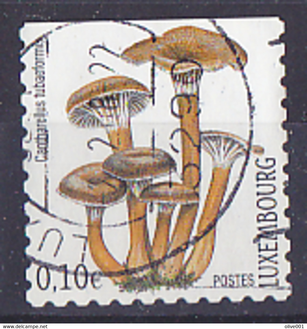 Timbre Du Liechtenstein De 2002 - Champignons Coulmelles - Tp Oblitéré - Gebruikt