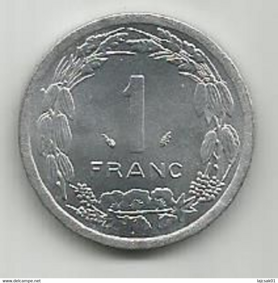 Central African States 1 Franc CFA 1978. KM#8 - Ciad