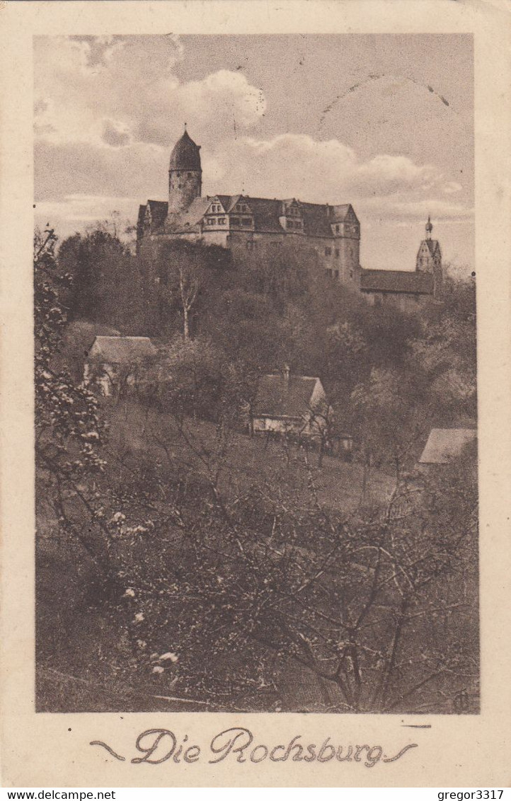 5649) Die ROCHSBURG - Tolle Sehr Alte VARIANTE - 20.07.1926 "!! - Lunzenau